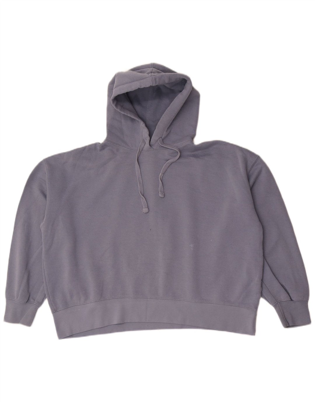 Damski sweter oversize z kapturem Zara UK 10, mały, niebieski poliester