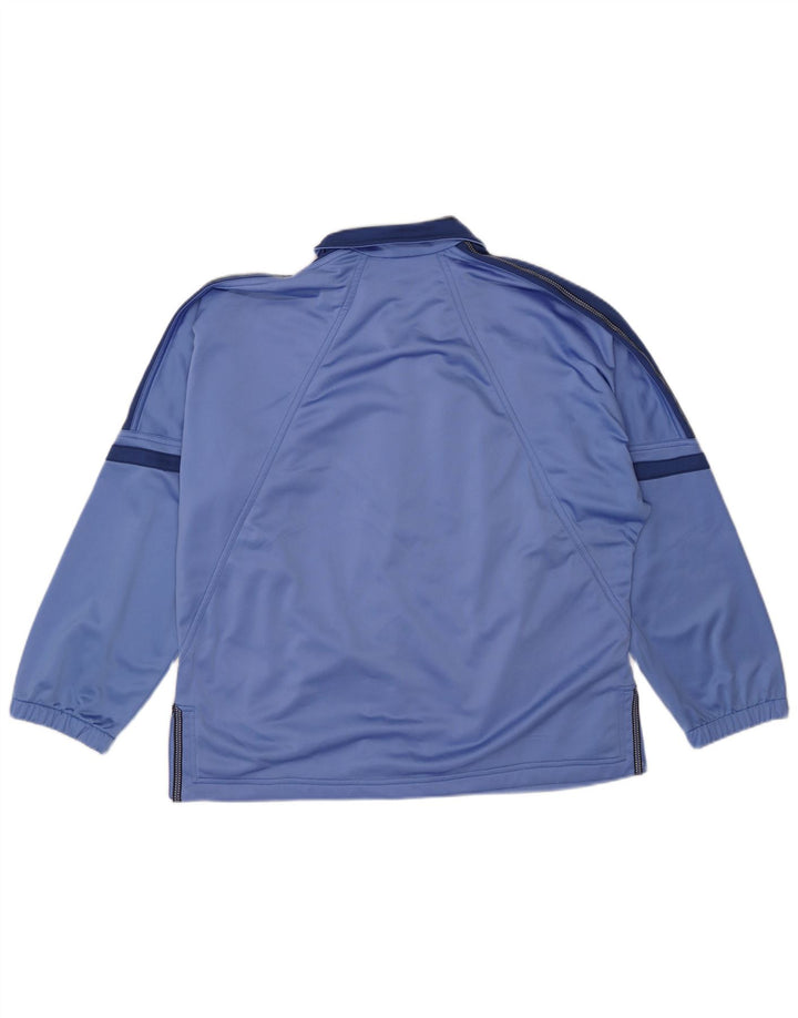 Damska bluza dresowa typu oversize Diadora UK 12 w kolorze średnioniebieskim