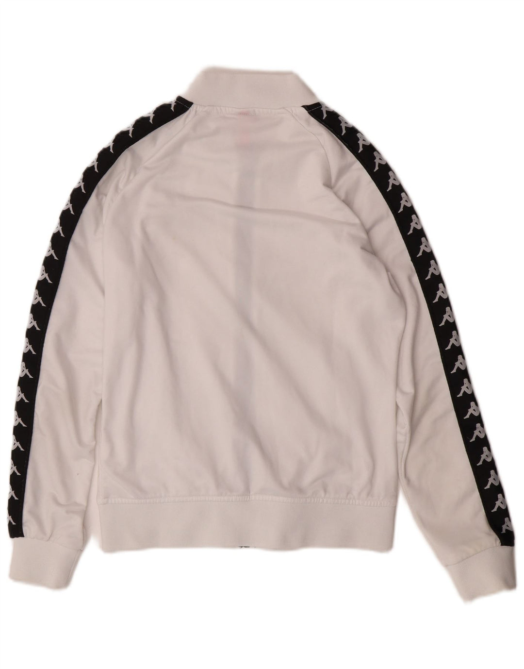 Kurtka dresowa dziewczęca KAPPA z grafiką, 11-12 lat, mała, biała