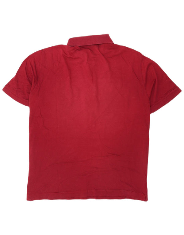 Męska koszulka polo Sergio Tacchini IT 58 2XL bordowa