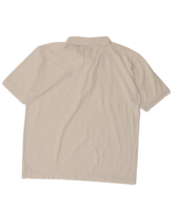 Męska koszulka polo Kappa 2XL biała
