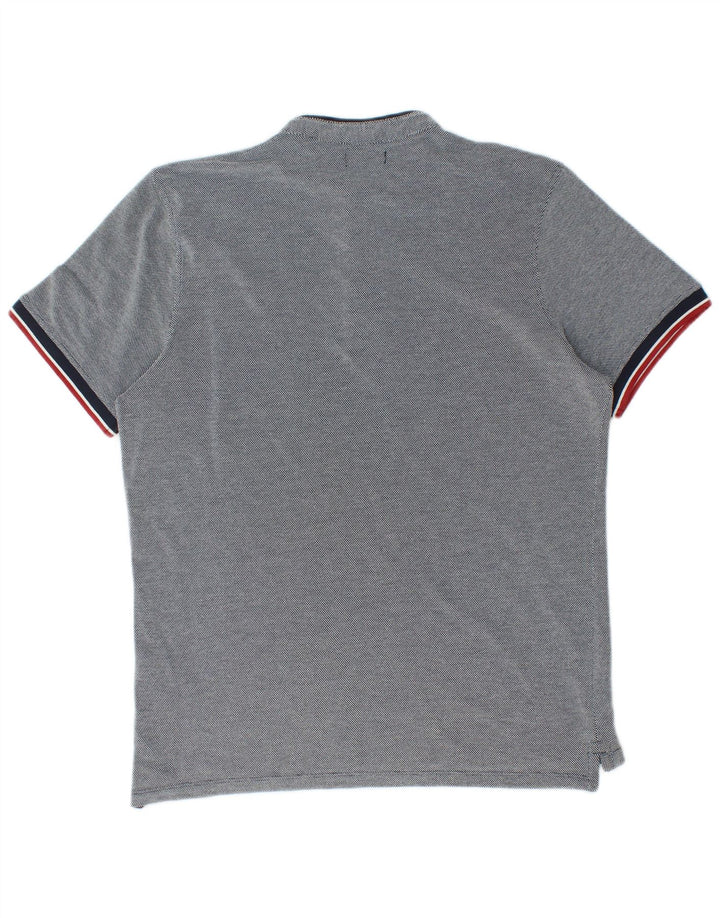 Męska koszulka polo Jack & Jones, duża, granatowa, bawełniana