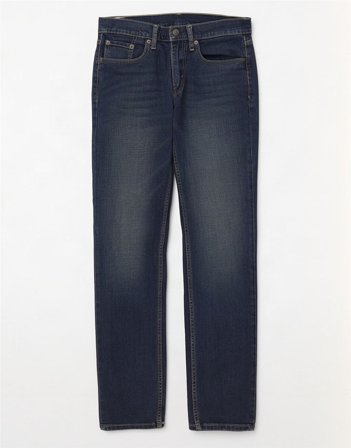 Męskie jeansy Levi's 511 Slim W30 L32 Granatowa bawełna