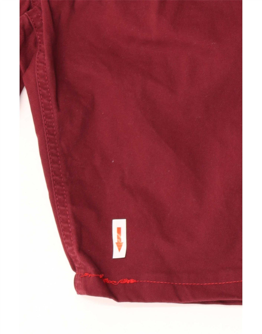 Męskie szorty Lee W38 XL Bordowa bawełna