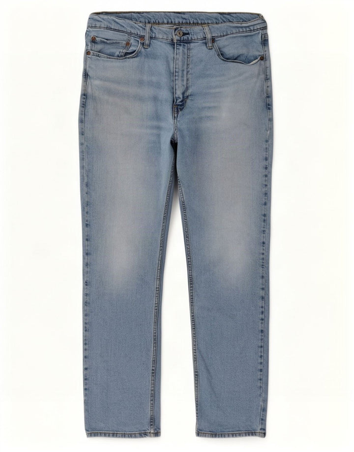 Męskie jeansy Levi's 514 Straight W38 L32 Niebieskie bawełniane