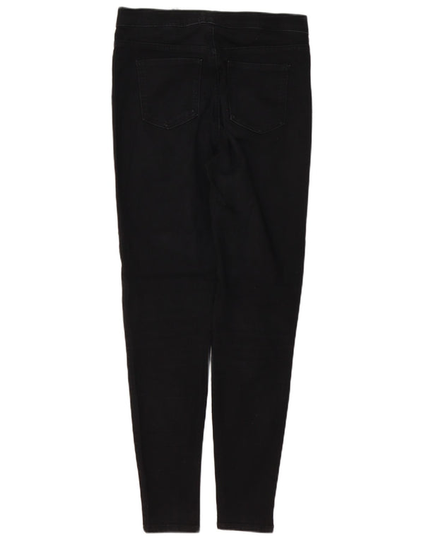 Marks & Spencer Damskie jeansy Jegging UK 10 Small W28 L29 Czarna bawełna