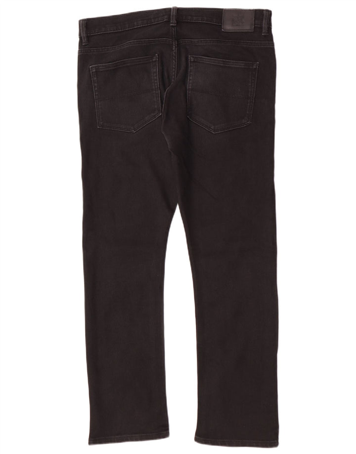 Marks & Spencer Męskie jeansy slim W36 L31 Czarne