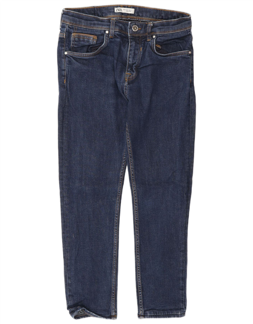 Jeansy męskie Zara Slim EU 42 Large W32 L26 Niebieskie