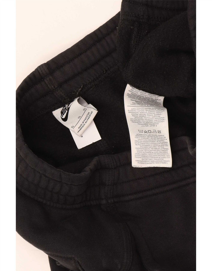 Męskie spodnie dresowe Nike XL, czarne, bawełniane