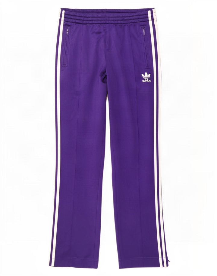 Damskie spodnie dresowe Adidas EU 40 Średni fioletowy poliester