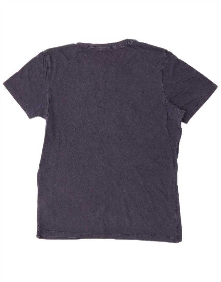 T-shirt męski Jack & Jones, średni, granatowy, bawełniany