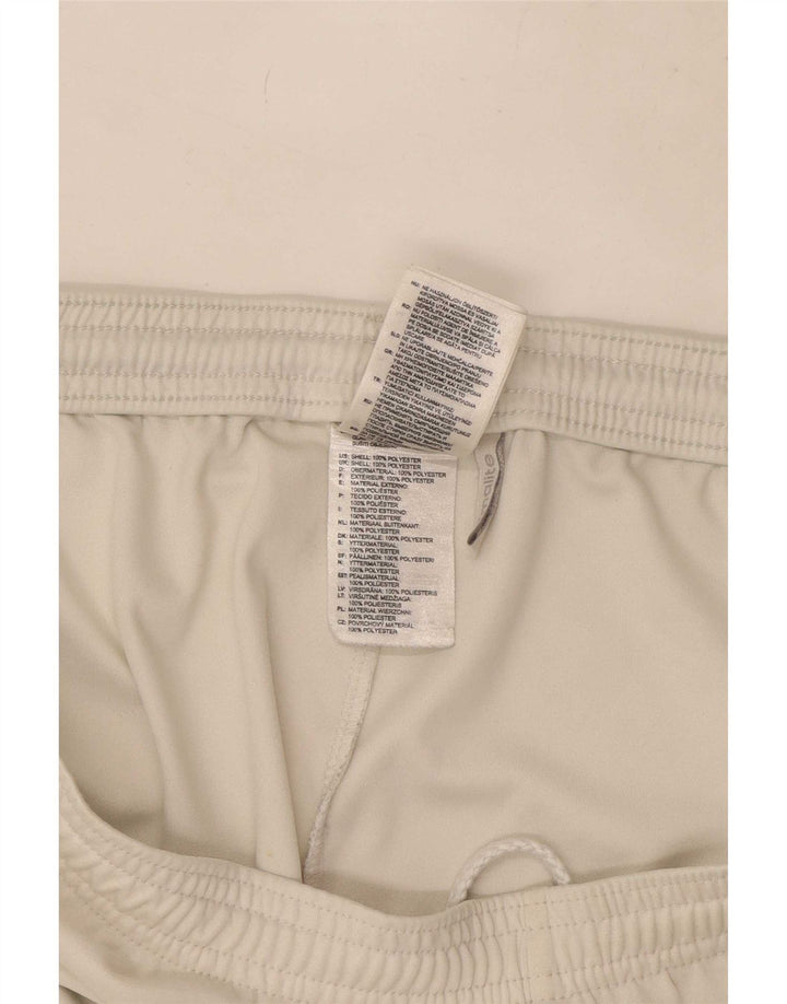 Męskie spodenki sportowe Adidas Climalite XL, biały poliester