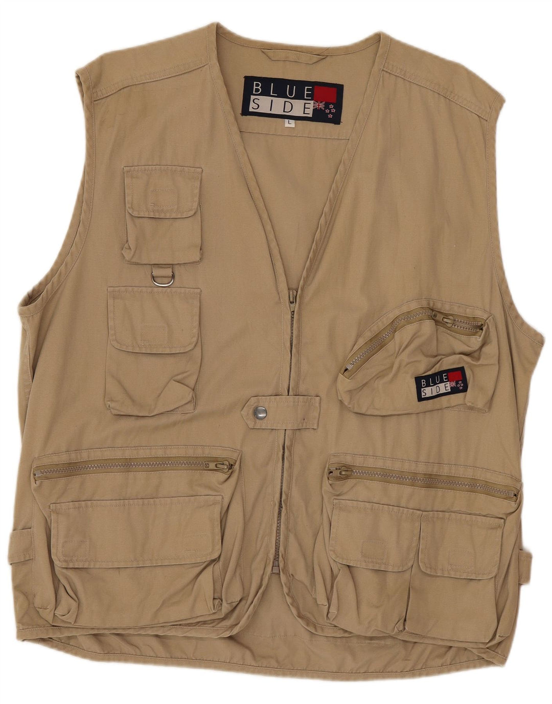 Męska kamizelka Utility Blue Side UK 40 Large Brown