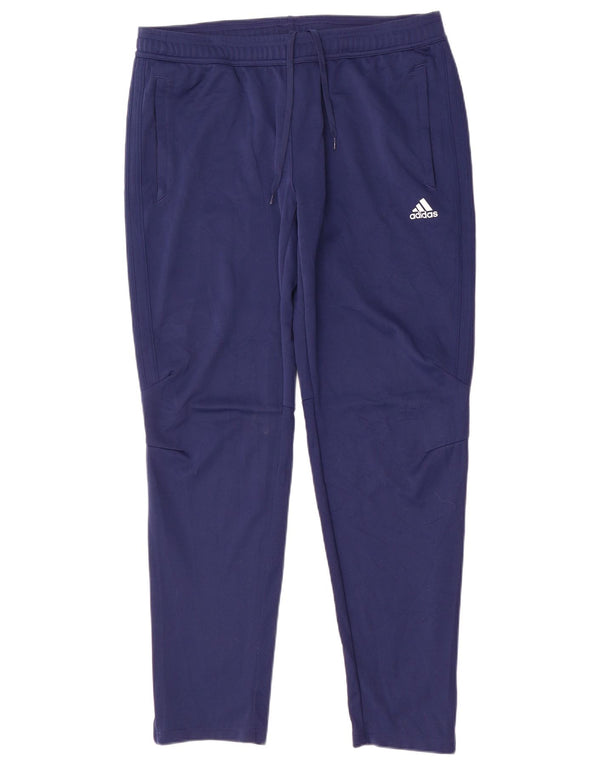 Damskie spodnie dresowe Adidas Climacool UK 20/22 XL Granatowy poliester