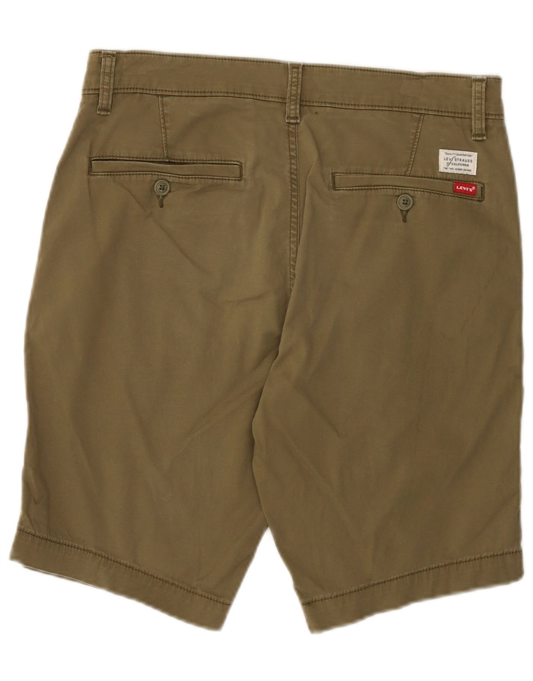 Męskie spodenki chino Levi's W30, średnia bawełna khaki