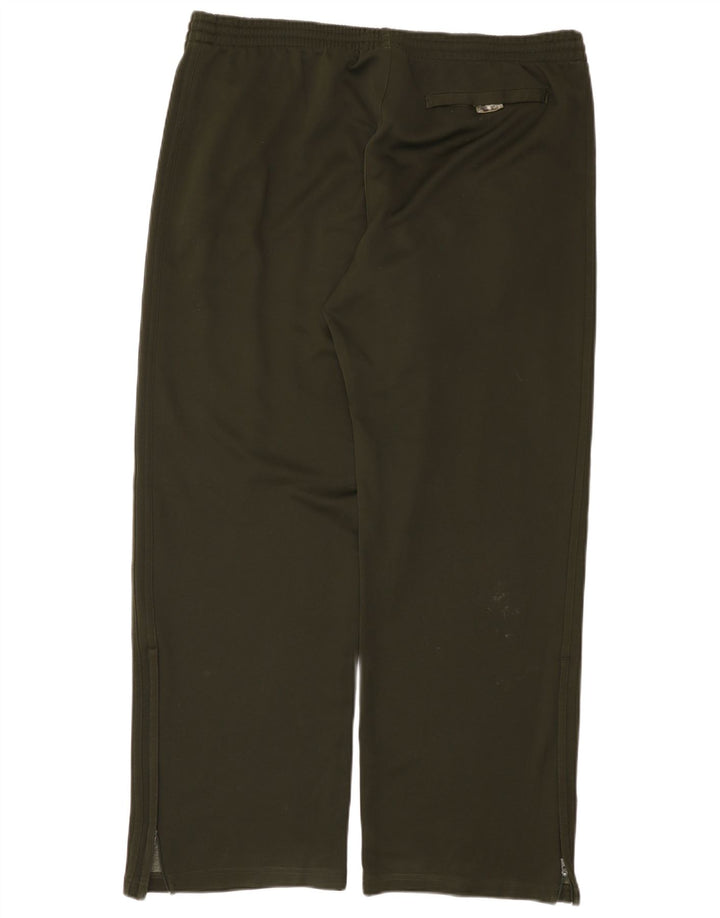 Męskie spodnie dresowe Adidas 3XL Khaki Poliester