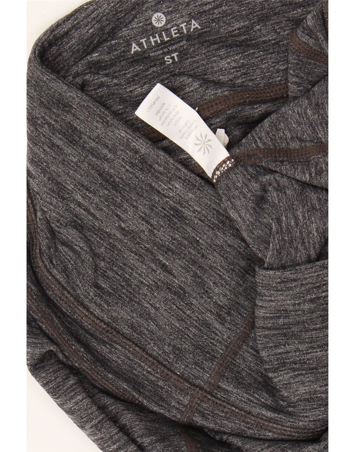 Legginsy damskie ATHLETA UK 8 Małe, szare, nakrapiane nylony
