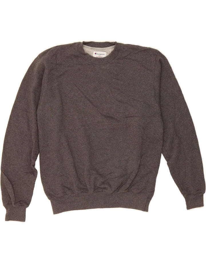 CHAMPION Mens Sweatshirt Jumper Medium Grey Cotton Vintage Champion and Second-Hand Champion from Messina Hembry 