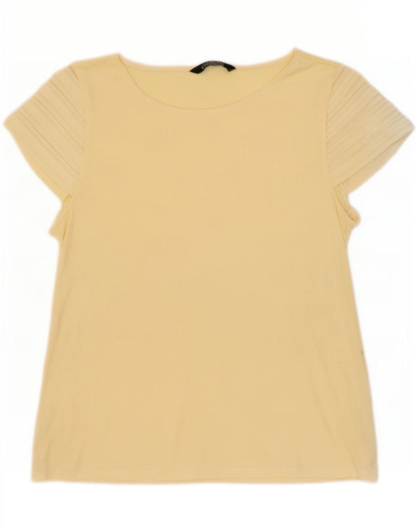 Damska koszulka Ralph Lauren Top UK 10 Small Yellow