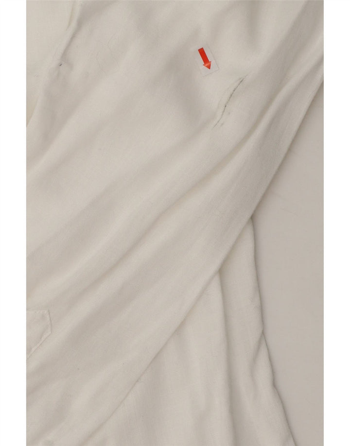 NAPAPIJRI Womens Pullover Shirt UK 20 2XL White Lyocell
