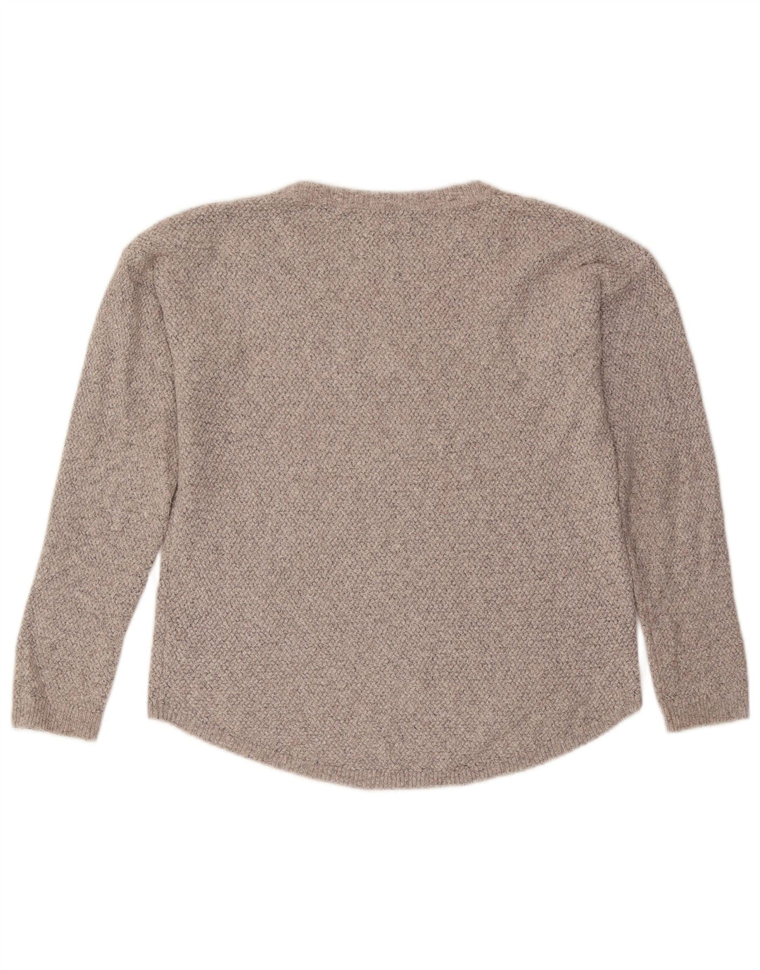 Damski sweter oversize Fat Face z dekoltem w łódkę, UK 10, mały, szary, bawełniany