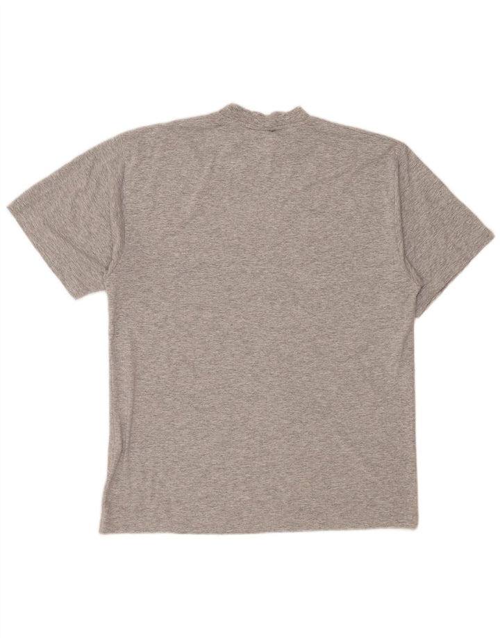 T-shirt męski Wrangler Średnio szary, bawełniany nakrapiany