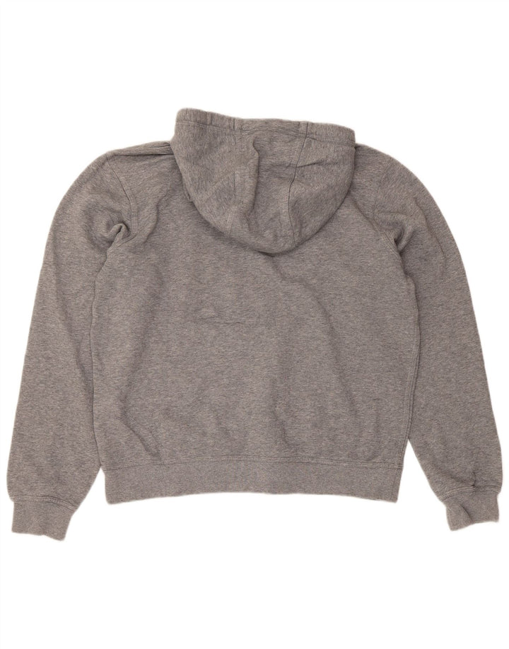 Męska bluza z kapturem Nike o regularnym kroju, średnioszara, bawełniana
