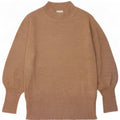 Marks & Spencer Damski sweter z golfem, UK 14, średni beż