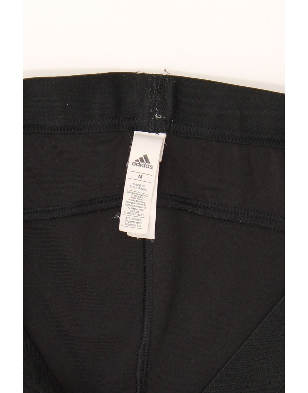 Damskie legginsy ADIDAS UK 12, średni czarny nylon