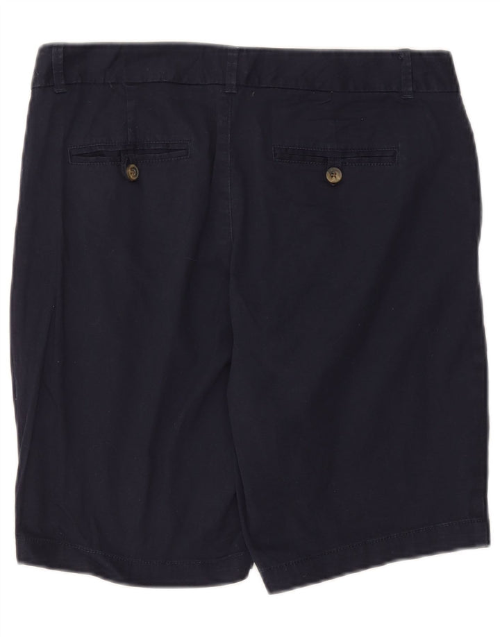 Damskie spodenki chino DOCKERS o lekko zakrzywionym kroju US 6 Medium W30 granatowe