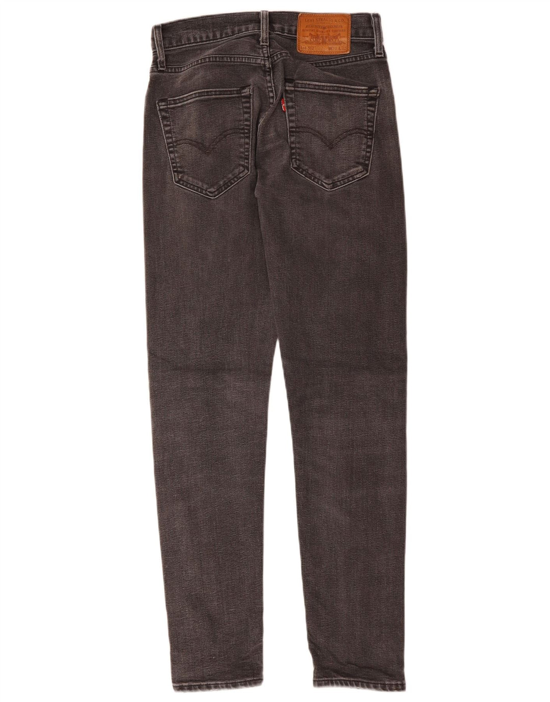 Męskie jeansy LEVI'S 512 Slim Tapered W29 L32 Szara bawełna