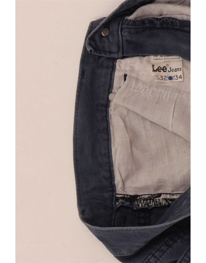 Damskie spodenki jeansowe Lee W32, duże, niebieskie, bawełniane