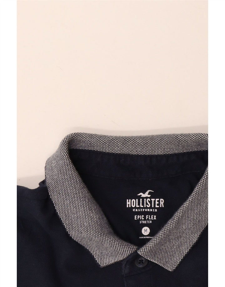 Męska koszulka polo do rugby Hollister, kolor granatowy