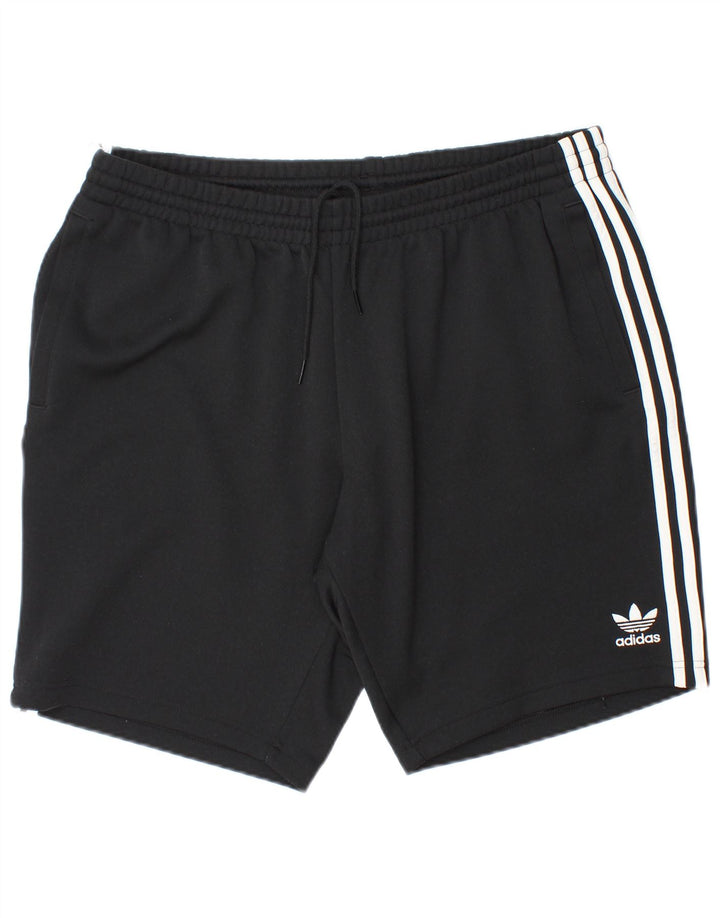 Męskie spodenki sportowe Adidas XL, czarne, poliestrowe