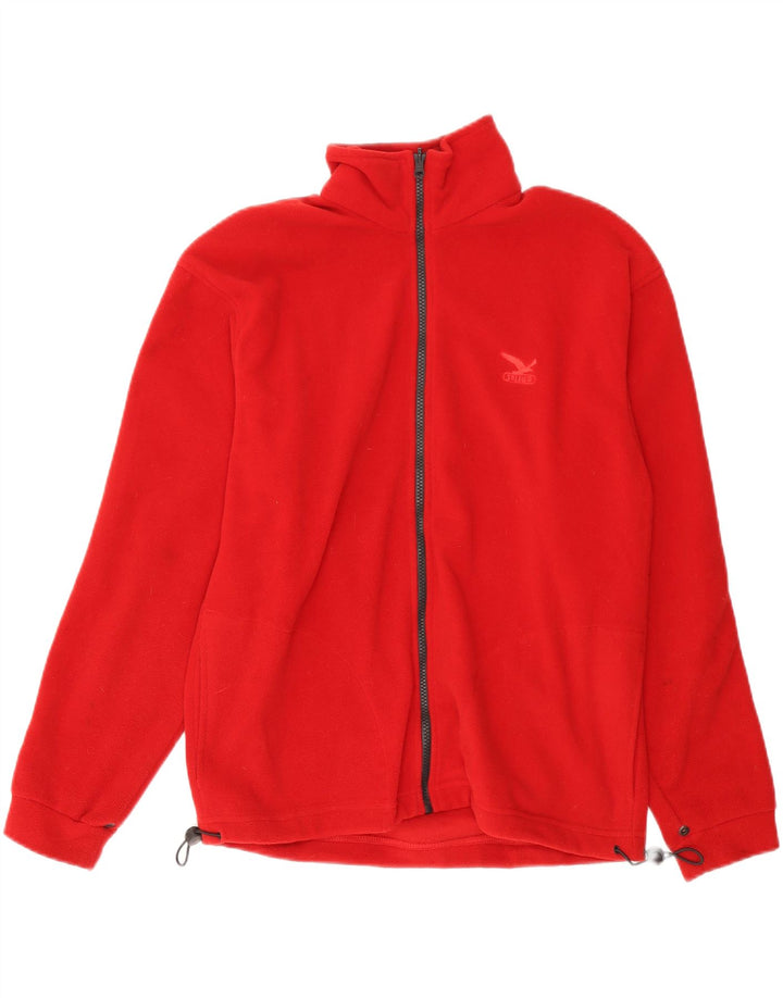 SALEWA Mens Polarlite Fleece Jacket UK 38 Medium Red Polyester