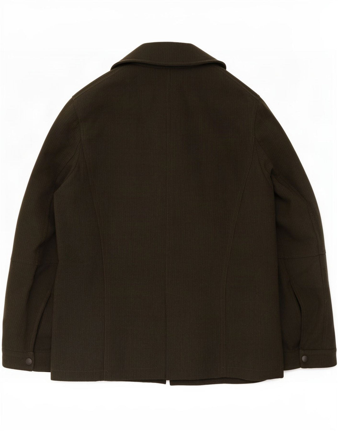 Płaszcz męski Calvin Klein Jeans Pea Coat UK 40, duży, khaki, poliester