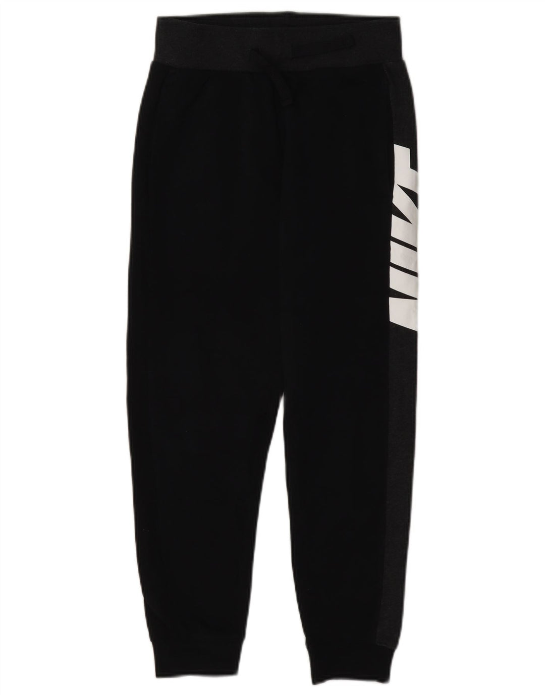 Chłopięce spodnie dresowe Nike z grafiką, 8-9 lat, małe, czarne