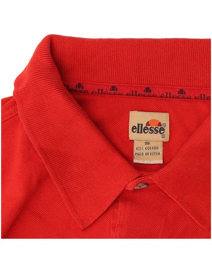 Męska koszulka polo Ellesse, mała, pomarańczowa, bawełniana