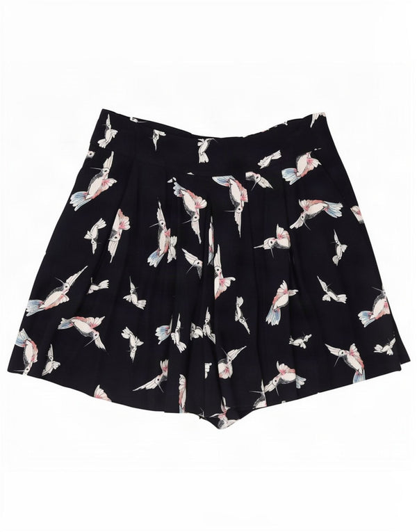Damskie szorty Zara Graphic Pegged Casual, średnie W28, granatowe