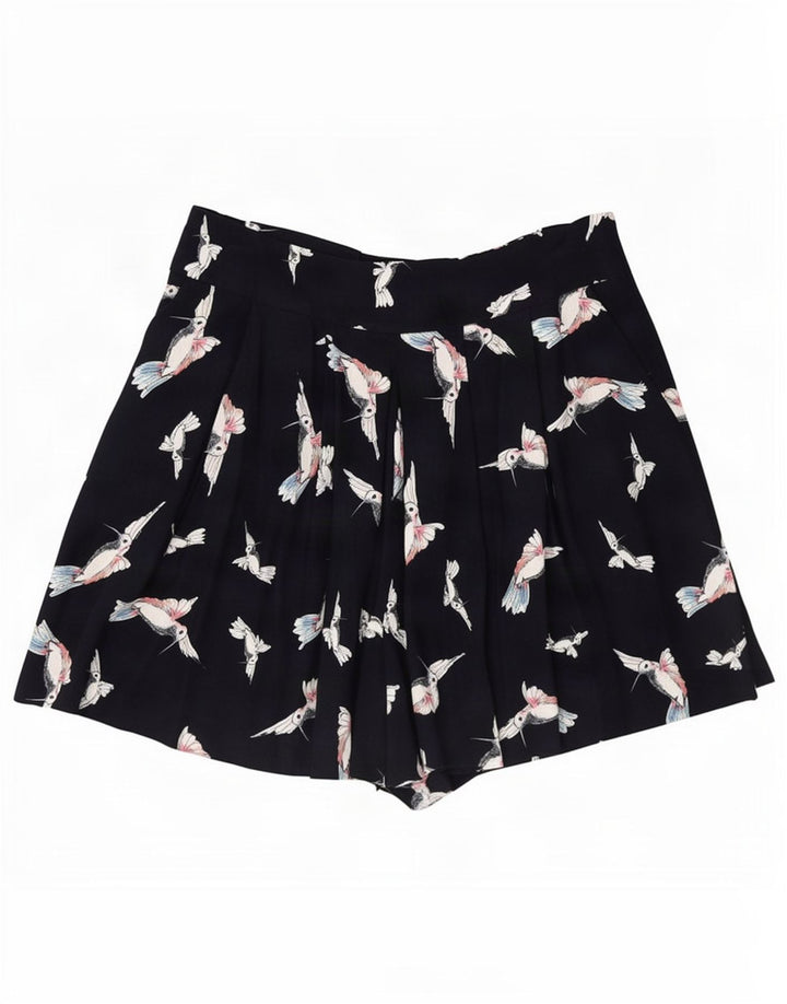 Damskie szorty Zara Graphic Pegged Casual, średnie W28, granatowe