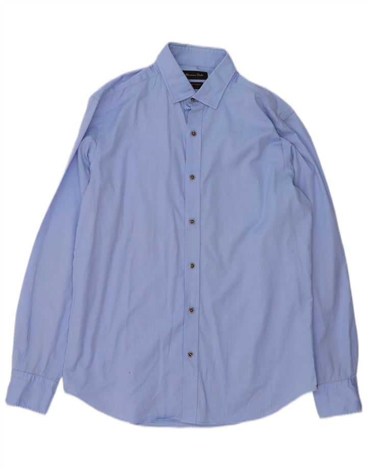 Koszula męska Massimo Dutti w kolorze średnioniebieskim