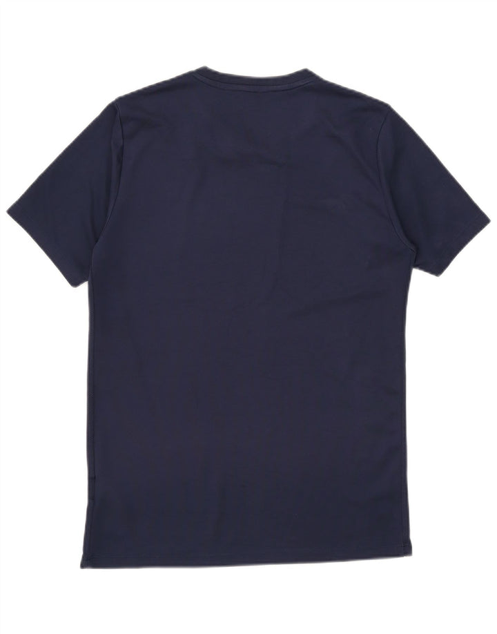 Męski T-shirt NIKE Dri Fit, średni granatowy poliester
