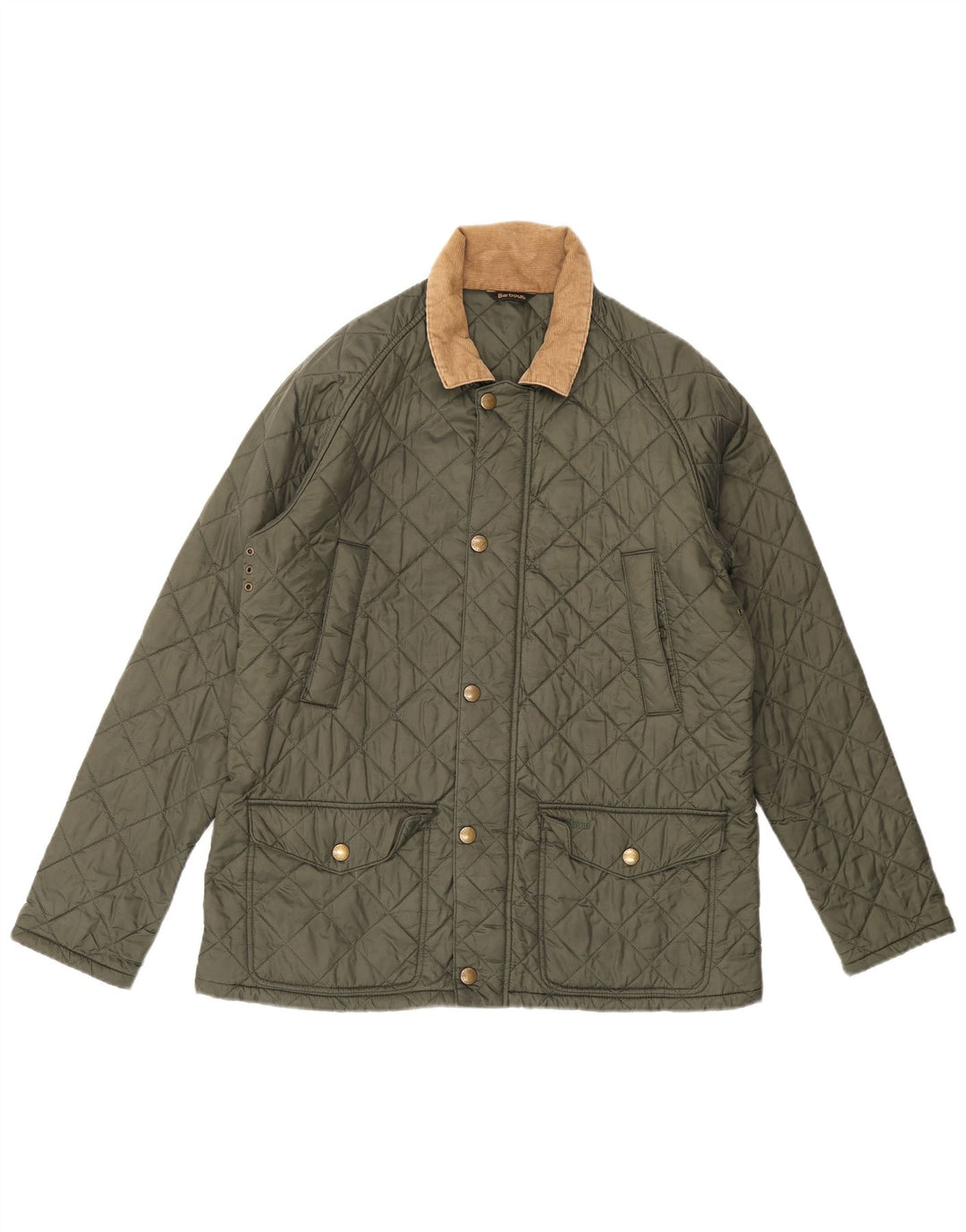 Męska pikowana kurtka Barbour UK 42 XL w kolorze zielonym