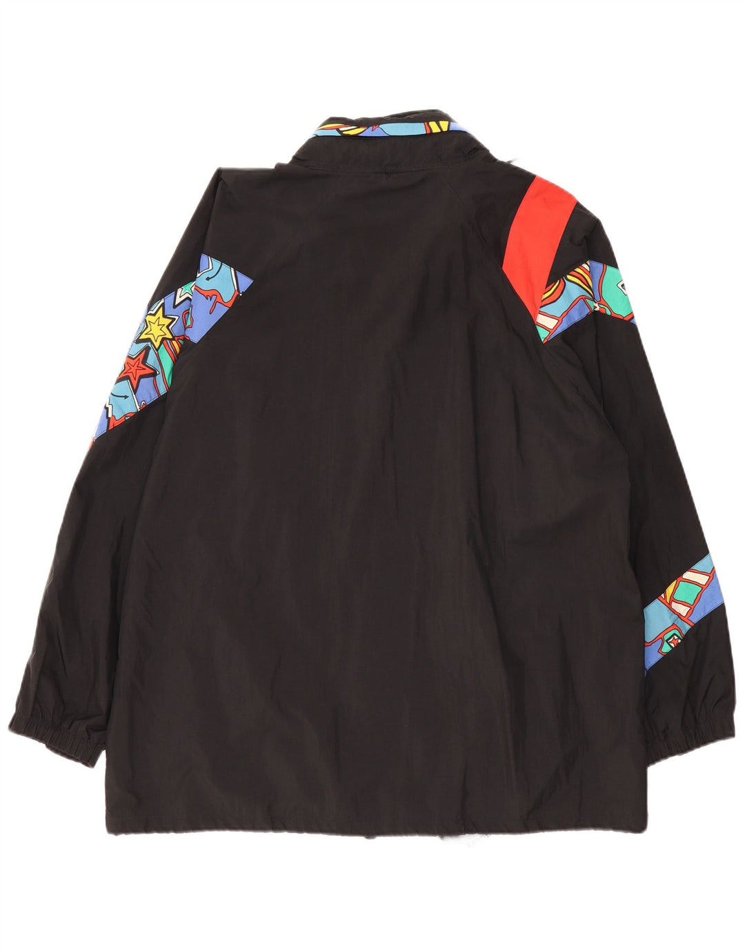 Męska kurtka wiatrówka KILLTEC UK 42 XL Czarny poliamid z blokami kolorów