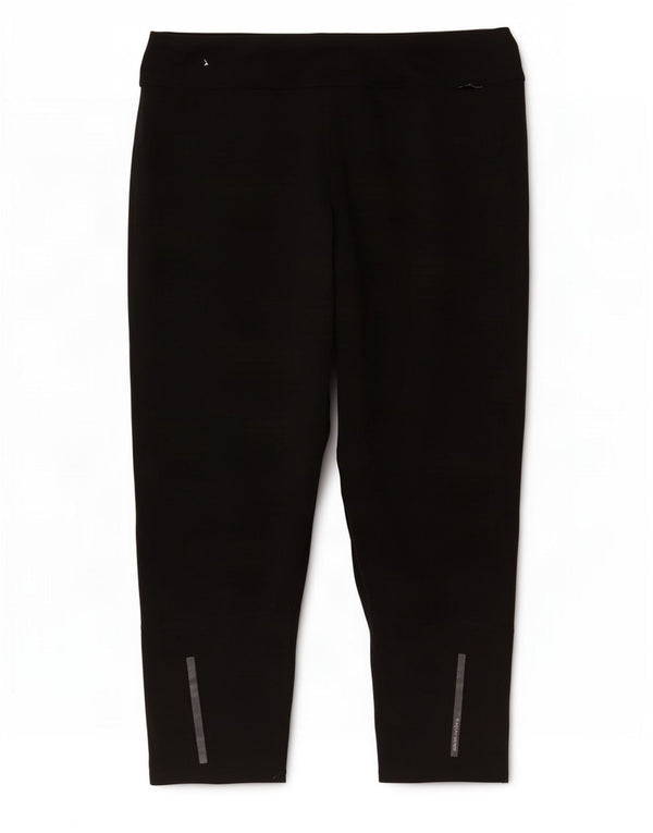 Legginsy Adidas Damskie Climalite Capri UK 12/14 Średni Czarny
