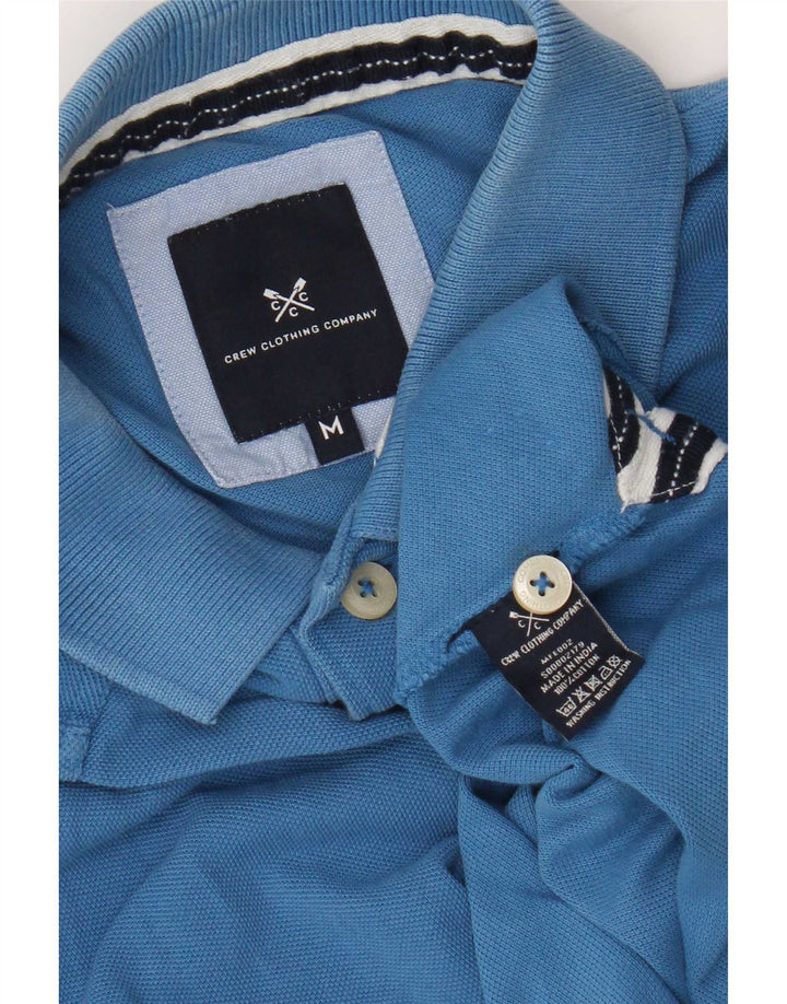 Męska koszulka polo Crew Clothing Średni niebieski, bawełniany