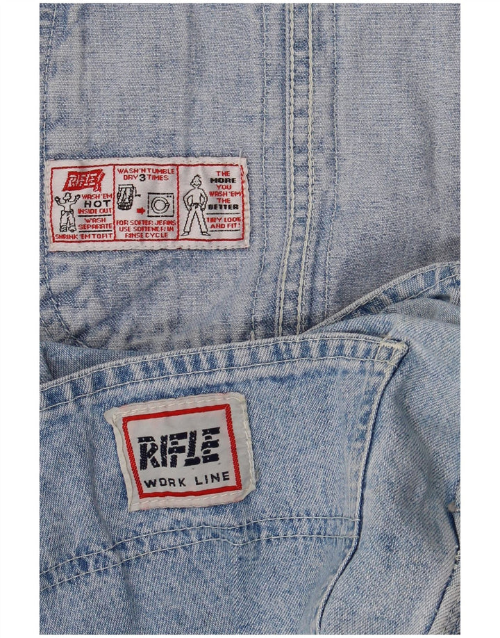 Damskie ogrodniczki Rifle Capri Jeans W32 L19 Niebieskie