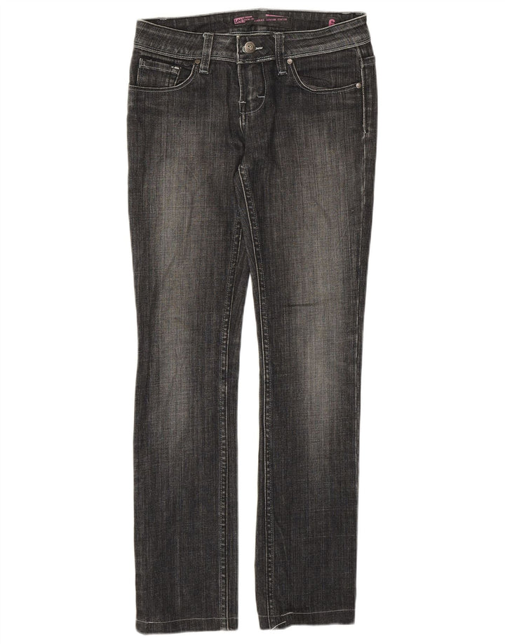Damskie jeansy Lee Slim W26 L27 Szara bawełna