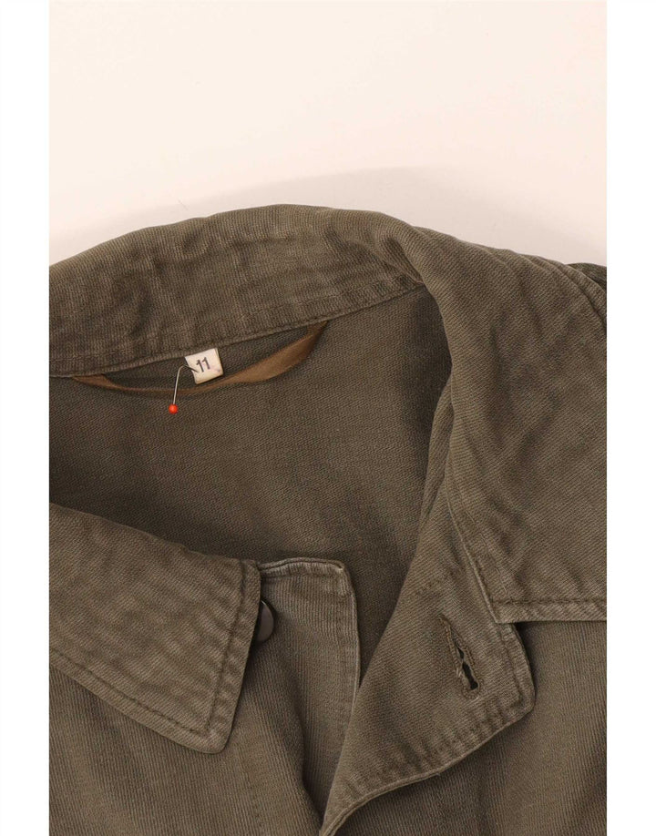 Męska kurtka wojskowa Vintage UK 36 Small Khaki