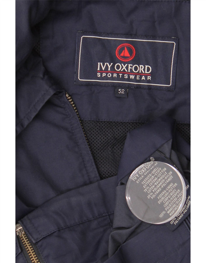 Męska kurtka bomberka Ivy Oxford IT 52 XL, granatowa, bawełniana